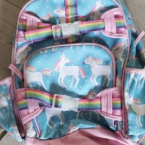 Aqua Uniforn Large Mackenzie Pottery Barn Backpack